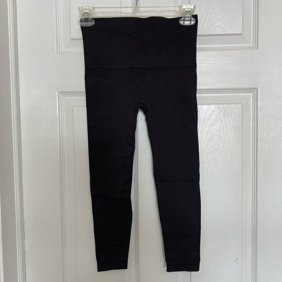 Spanx Look at Me Now Black Cropped Leggings - Picture 2 of 6